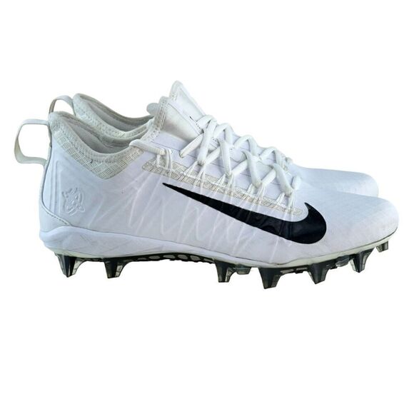 Nike Alpha Huarache 7 Pro LAX Cleats Mens 9.5 White Black CJ0265-100 Lacrosse main image 12